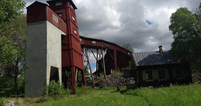 Långban gruv- och kulturby - en del av Värmlands museum. Foto: Susanne Tågmark.