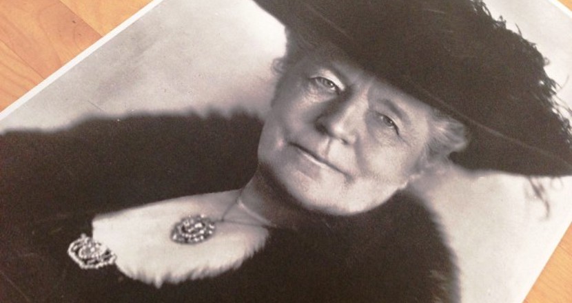 En bild på Selma Lagerlöf. Foto: Susanne Tågmark.