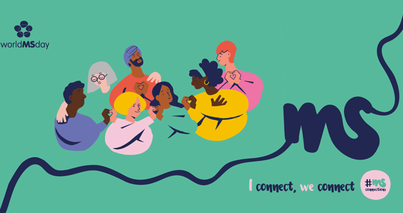 World MS Day. Teckning.