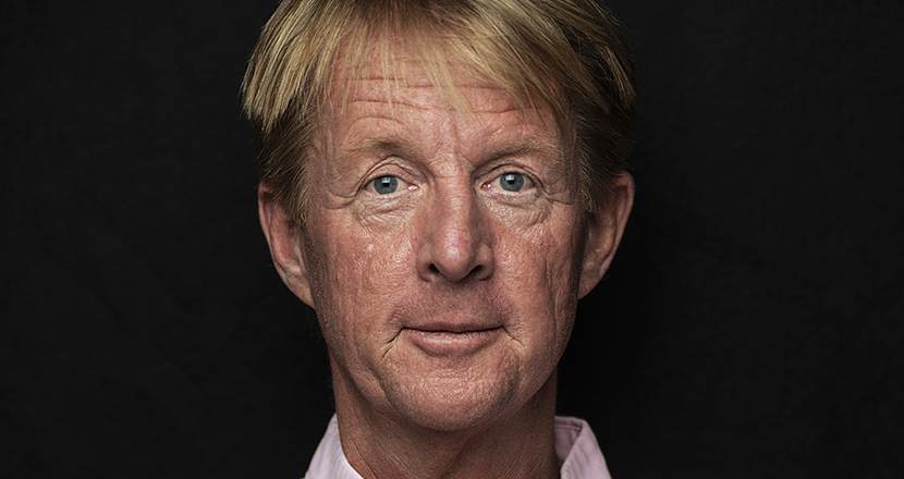 Porträttbild på Björn. Foto.