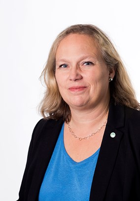 Cecilia Winberg ordförande Fysioterapeuterna. Pressbild porträttbild