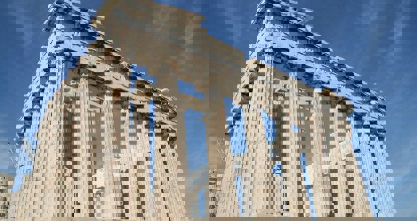 Parthenontempket i Athen. Foto.