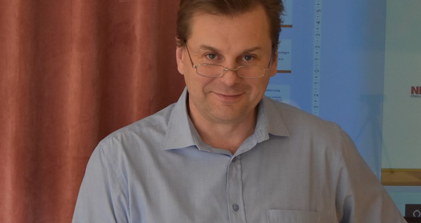 Patrik Magnusson under föreläsningen