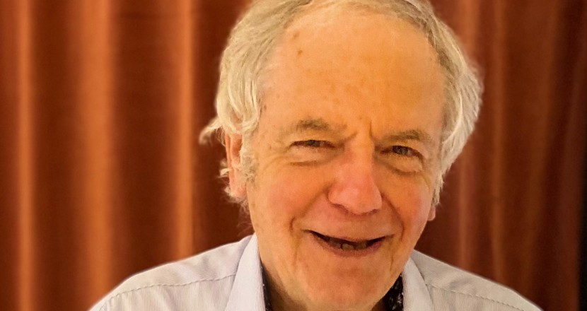 Oluf Andersen under sin föreläsning