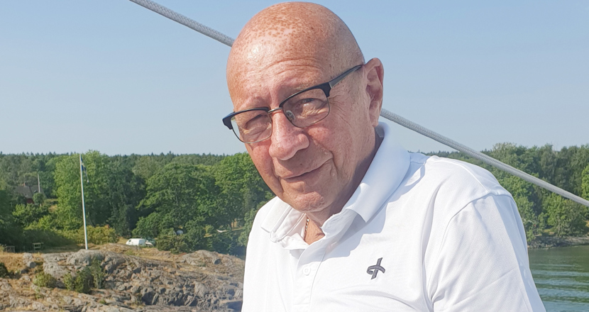 Porträttbild på Stig. Foto.