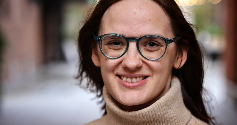 Porträttbild på Fanette. Foto.