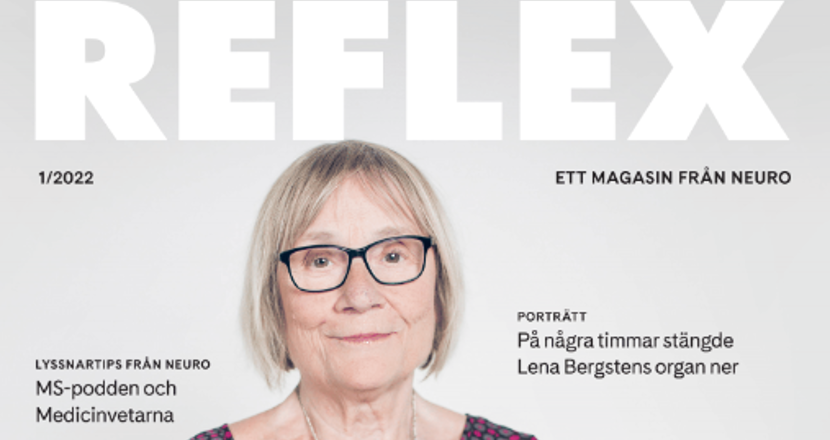 Bild på tidningens framsida. Skärmdump.