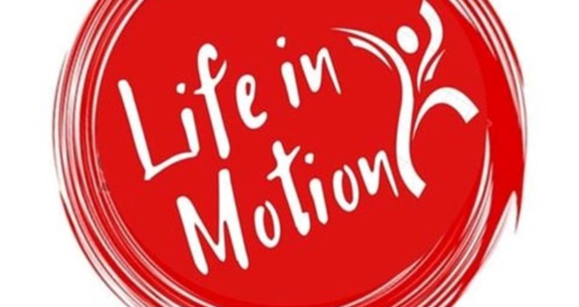 Logga  för Life in motion.