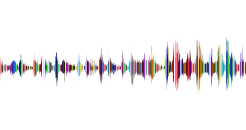 En person som talar i en konservburk med en lina i botten. Foto.