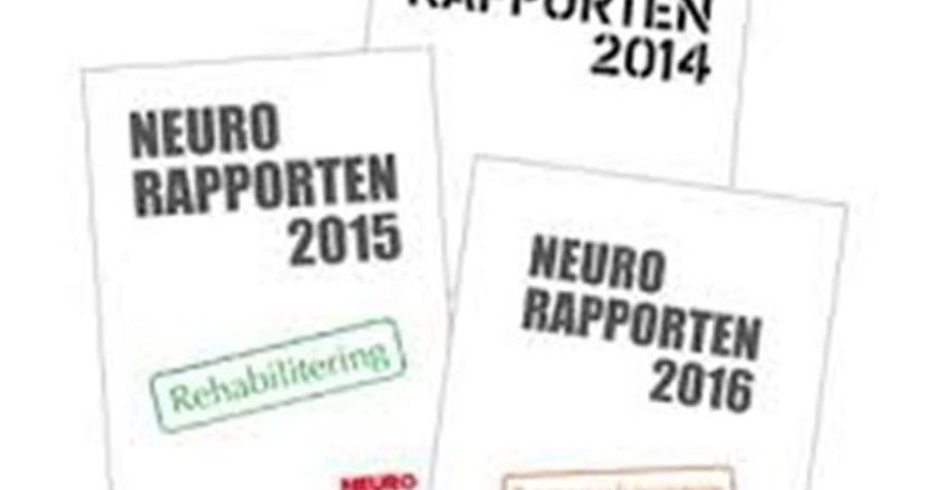 Foto på tre Neurorapporter