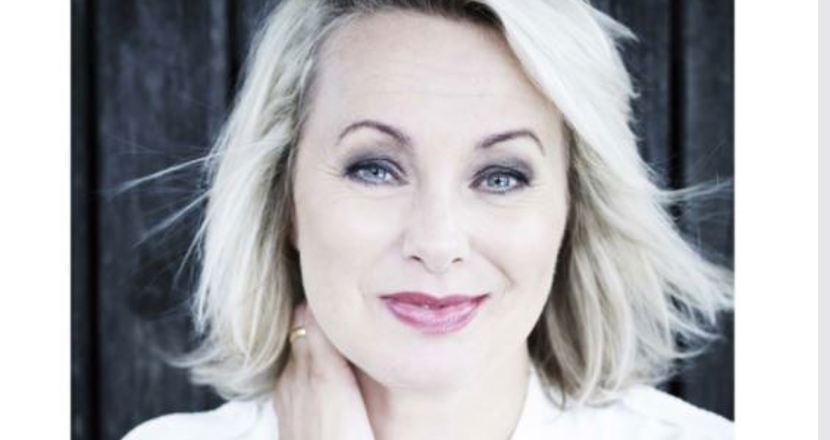 En porträttbild på Louise Hoffsten