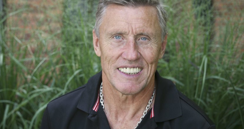 Porträttbild på Börje Salming. Foto.