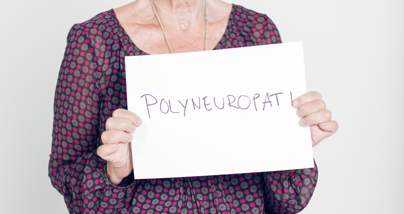 Bild på Lena Bergsten som har polyneuropati. Foto: Peder Björling.