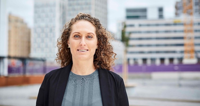 Porträttfoto på Caroline Ingre.