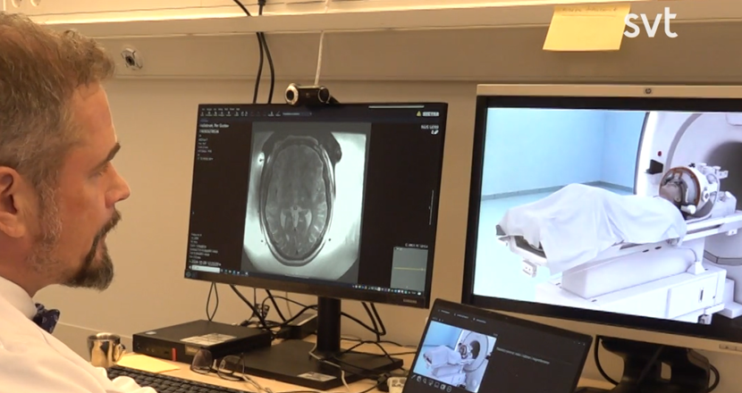 Datorskärmar som visa behandlingen av patienter