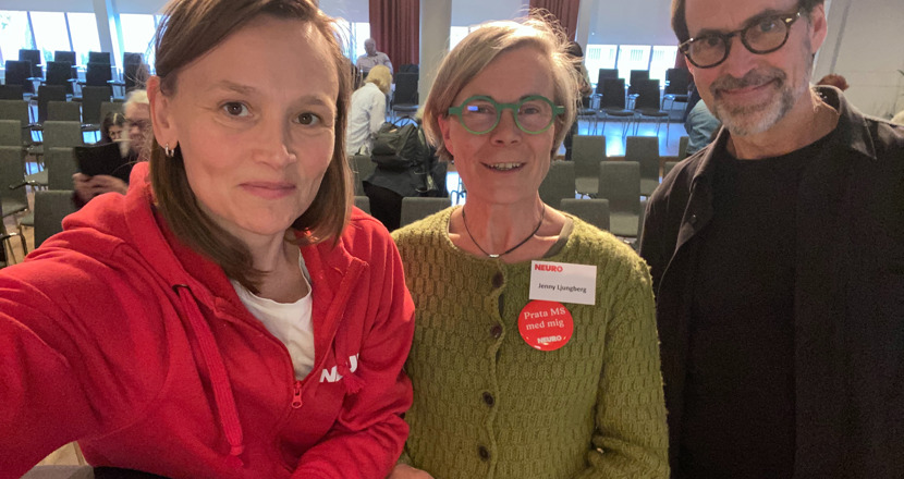 Katarina Gustafsson, Jenny Ljungberg och Jan Hillert. Foto.