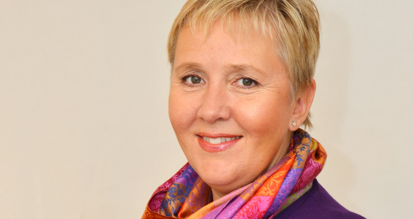 Porträtt på Lise Lidbäck