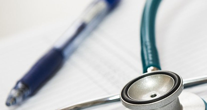 Stetoskop och anteckningar
