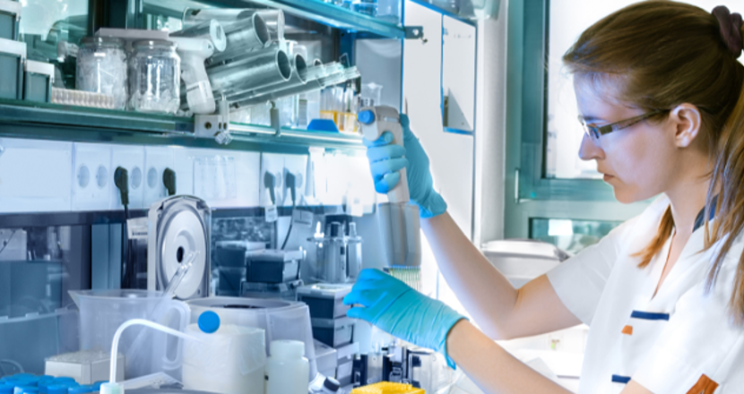 Generellt foto från laboratorium.