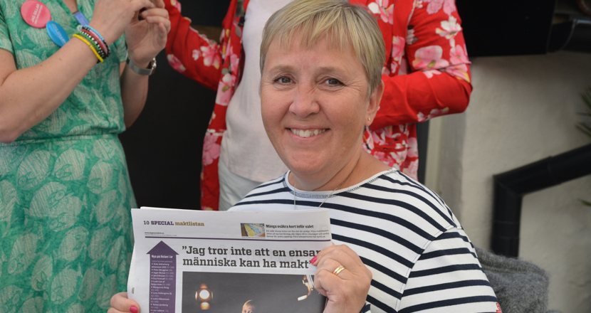 Lise Lidbäck ny på DMs vårdmaktista som spetspatient och infuenser