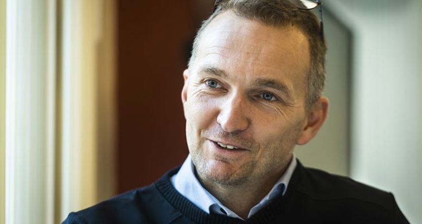 Porträtt på professor Magnus Berggren