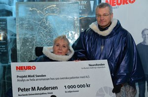 Lise Lidbäck och Peter Andersen. Foto: Håkan Sjunnesson / neuroMedia