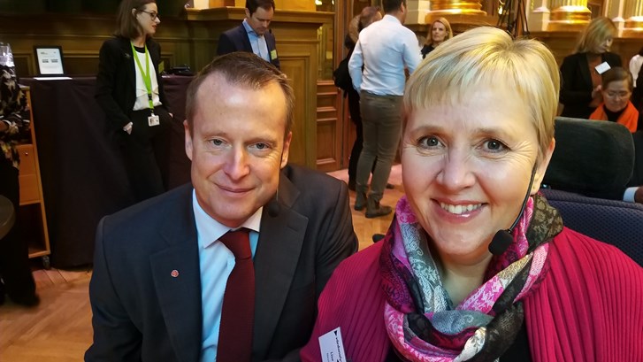 Anders Ygeman regeringen och Lise Lidbäck Neuro