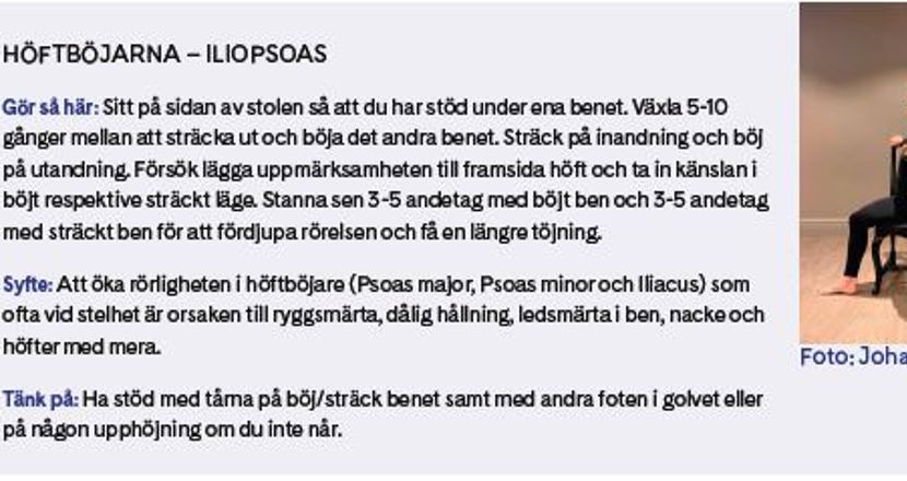 Yogaövning 2. Faksimil ur Reflex.