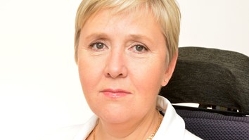 Lise Lidbäck, ordförande i Neuro. Foto: Håkan Sjunnesson Neuro